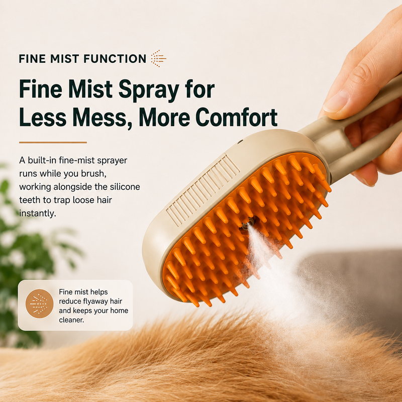 Less Fur Flying Around