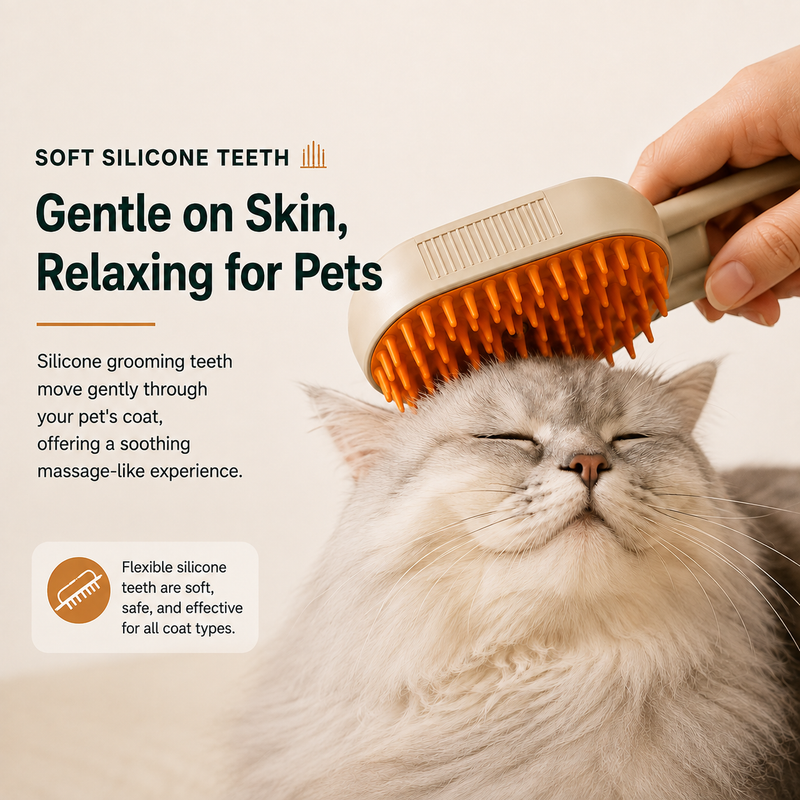 Soft Silicone Grooming