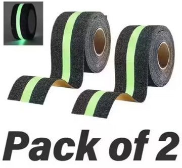 Green Stripe Anti Slip Grip Tape - 5 Mtr (Pack of 2)