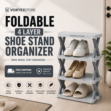 VortexStore™Foldable Shoe Stand Organizer