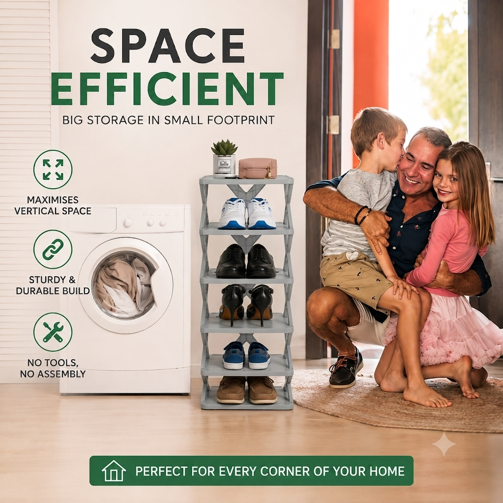 VortexStore™Foldable Shoe Stand Organizer