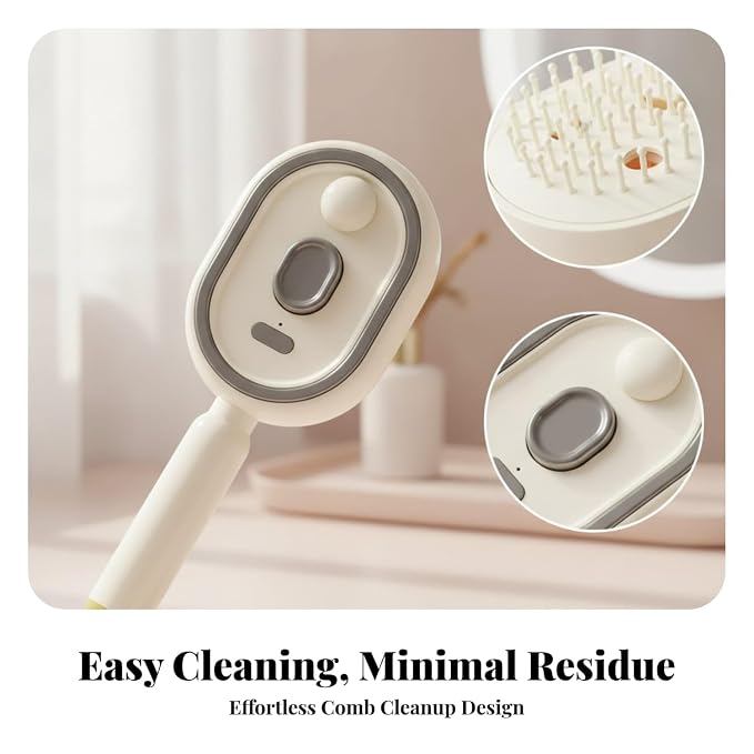 Rechargeable Steam Hair Brush
